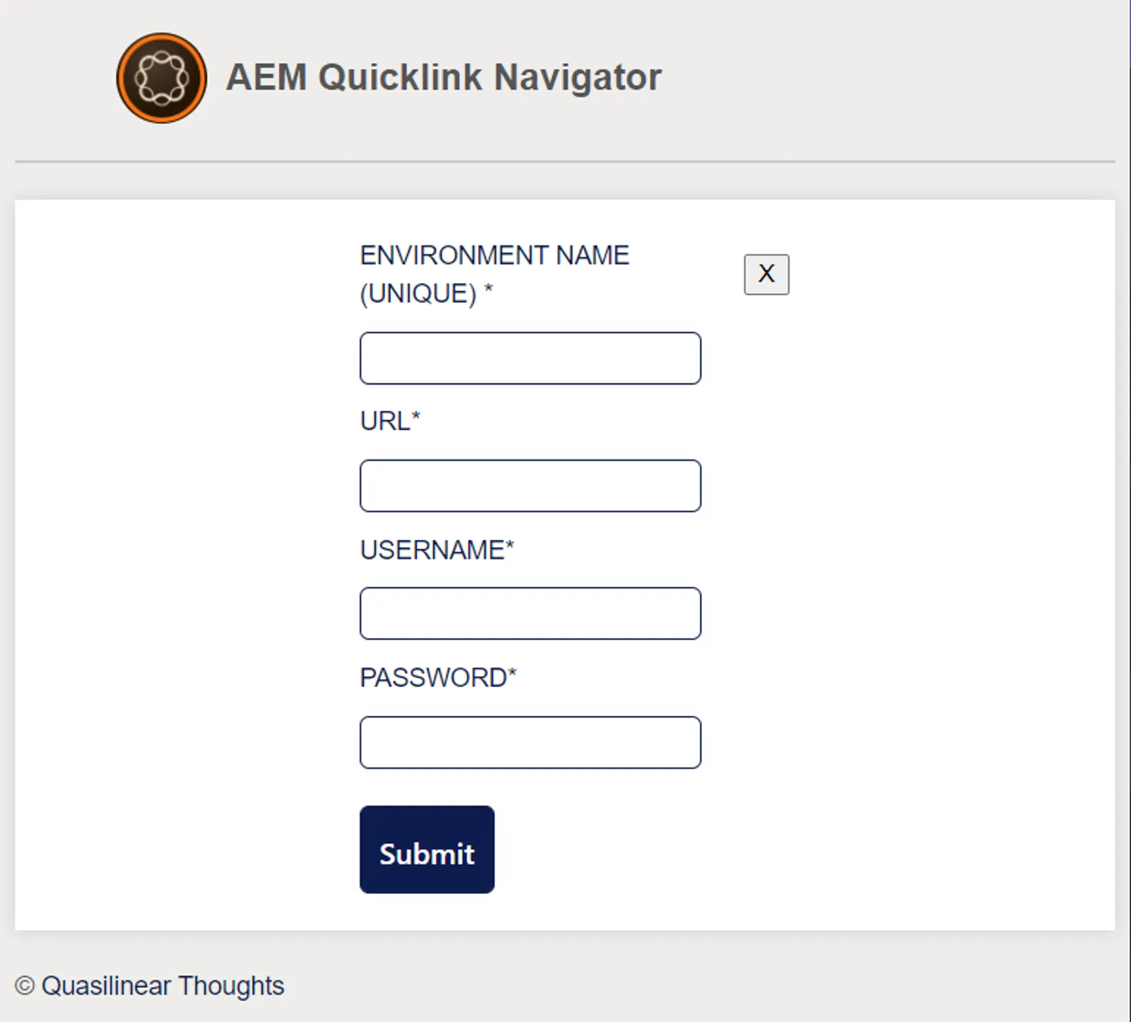 Quicklink Navigator